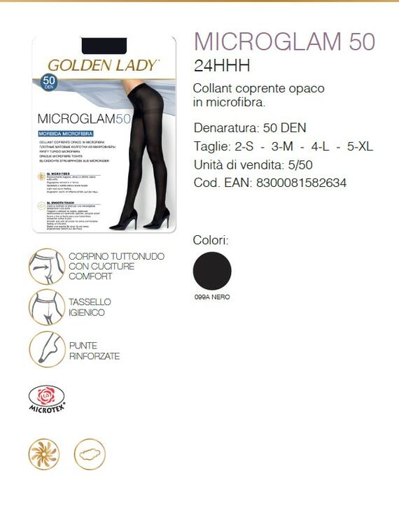 - 24HHH COLLANT DONNA MICROGLAM